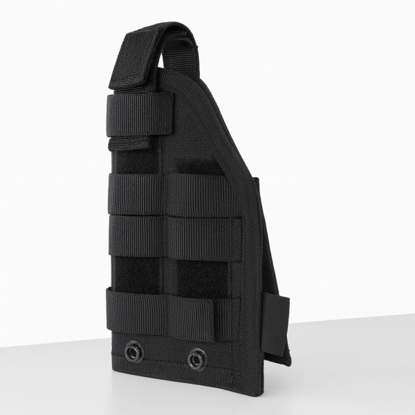 Holster universel MOLLE ambidextre - Noir - ADN Tactical