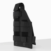 Holster universel MOLLE ambidextre - Noir - ADN Tactical