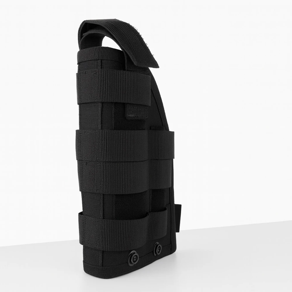 Holster universel MOLLE ambidextre - Noir - ADN Tactical