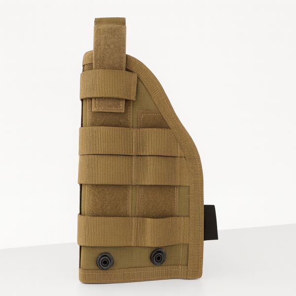 Holster universel MOLLE ambidextre - Coyote - ADN Tactical