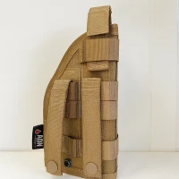 Holster universel MOLLE ambidextre - Coyote - ADN Tactical