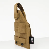 Holster universel MOLLE ambidextre - Coyote - ADN Tactical