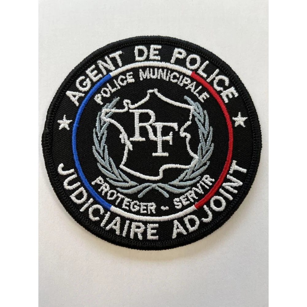 Ecusson de Bras brode Police Municipale APJA 
