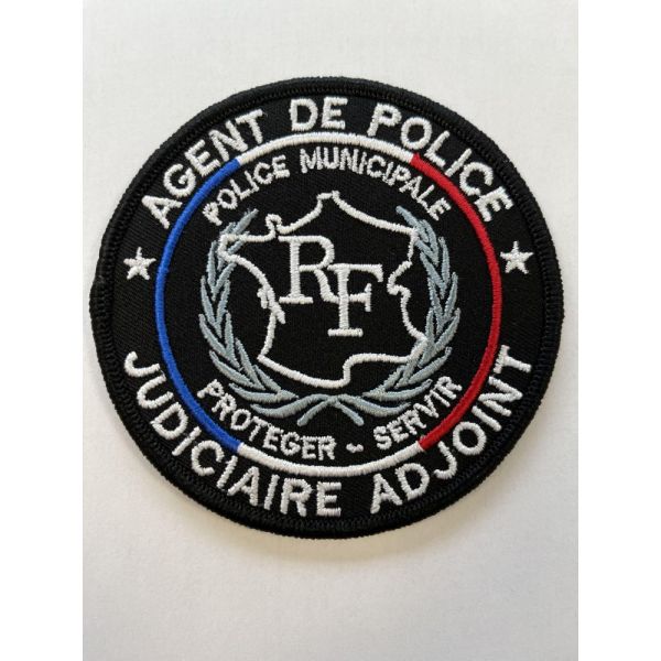 Ecusson de Bras brode Police Municipale APJA 