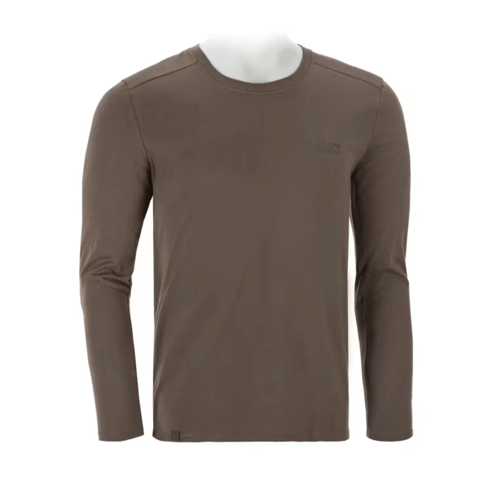 Tee-shirt tactique manches longues - Marron/Olive - Clawgear