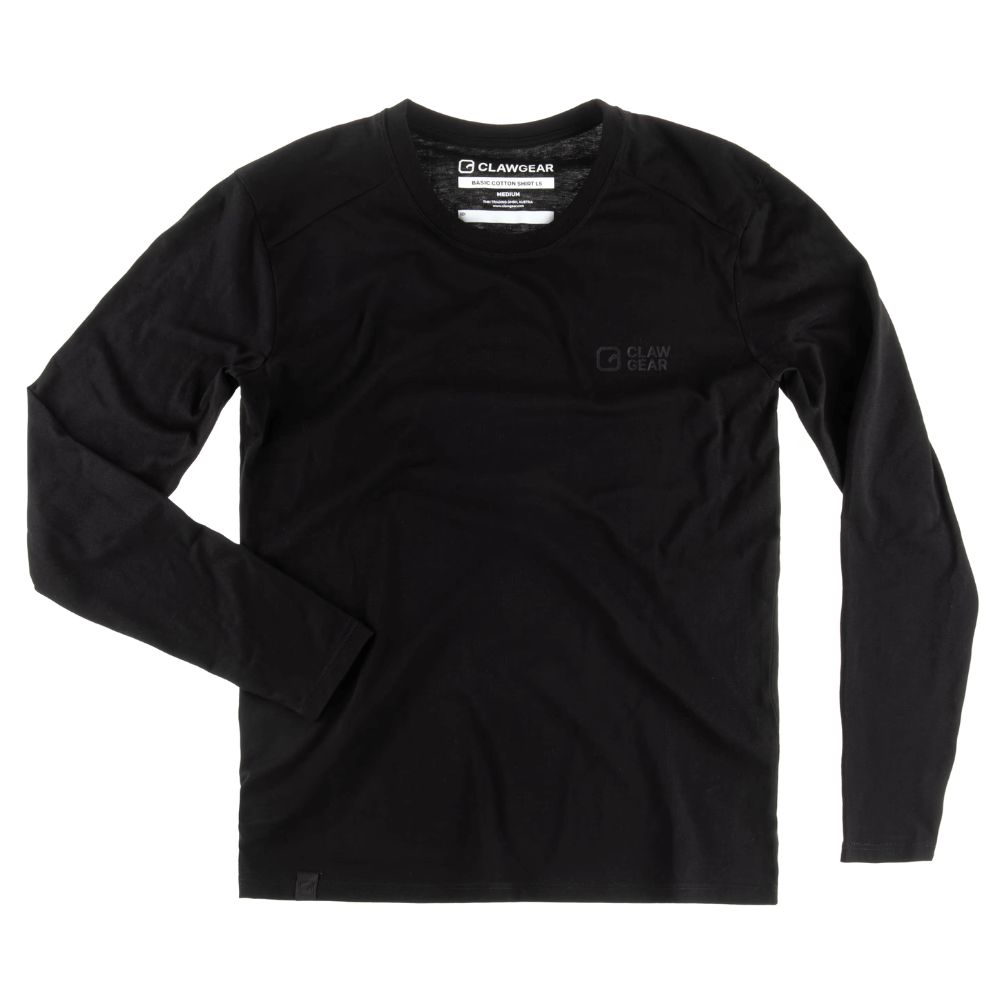Tee-shirt respirant manches longues Noir- Clawgear