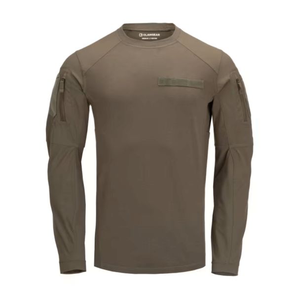 Tee-shirt Instructor MK III manches longues - Stoneygrey Olive - Clawgear