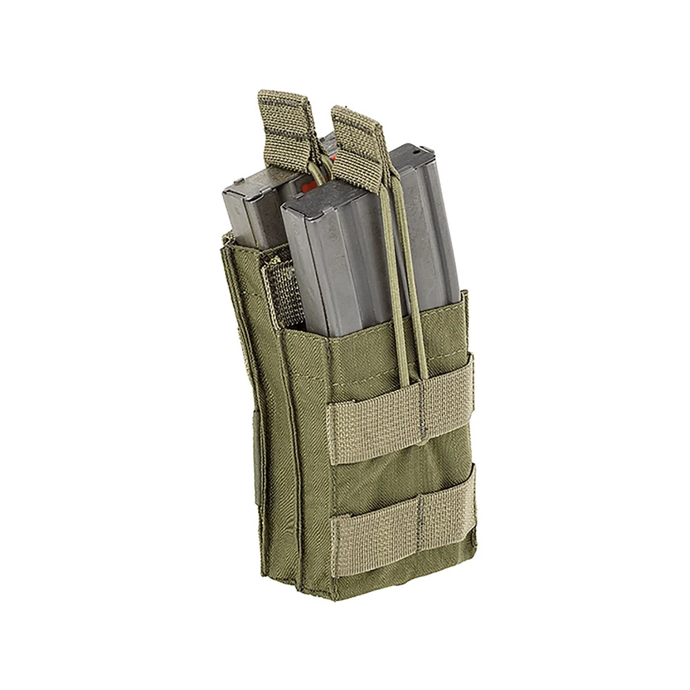 Porte-chargeur double MOLLE M4 ouverture rapide/séparée