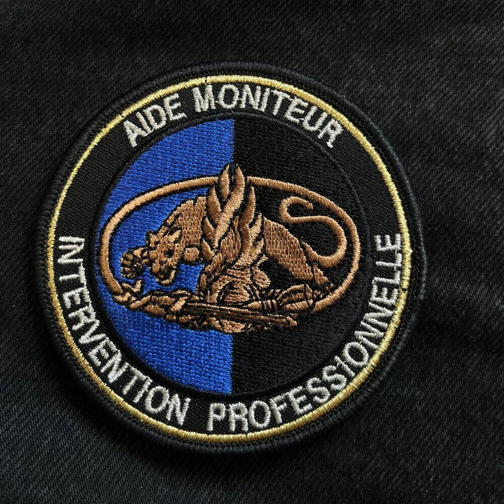 Ecusson de Bras Brode AMIP Gendarmerie