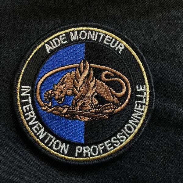 Ecusson de Bras Brode AMIP Gendarmerie