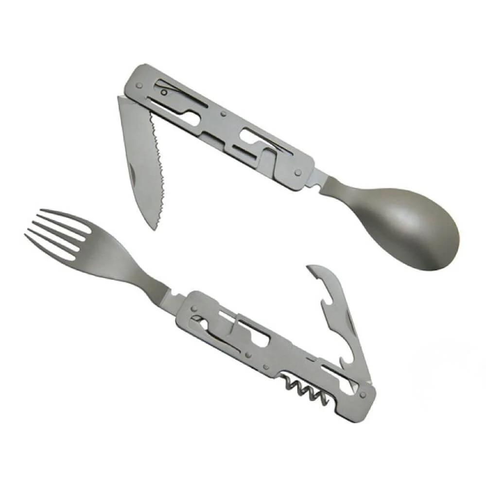 Couverts pliants multifonctions avec étui néoprène - Baladéo