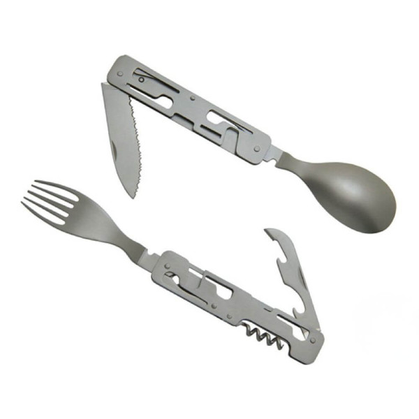 Couverts pliants multifonctions avec étui néoprène - Baladéo