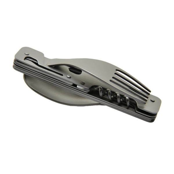 Couverts pliants multifonctions avec étui néoprène - Baladéo