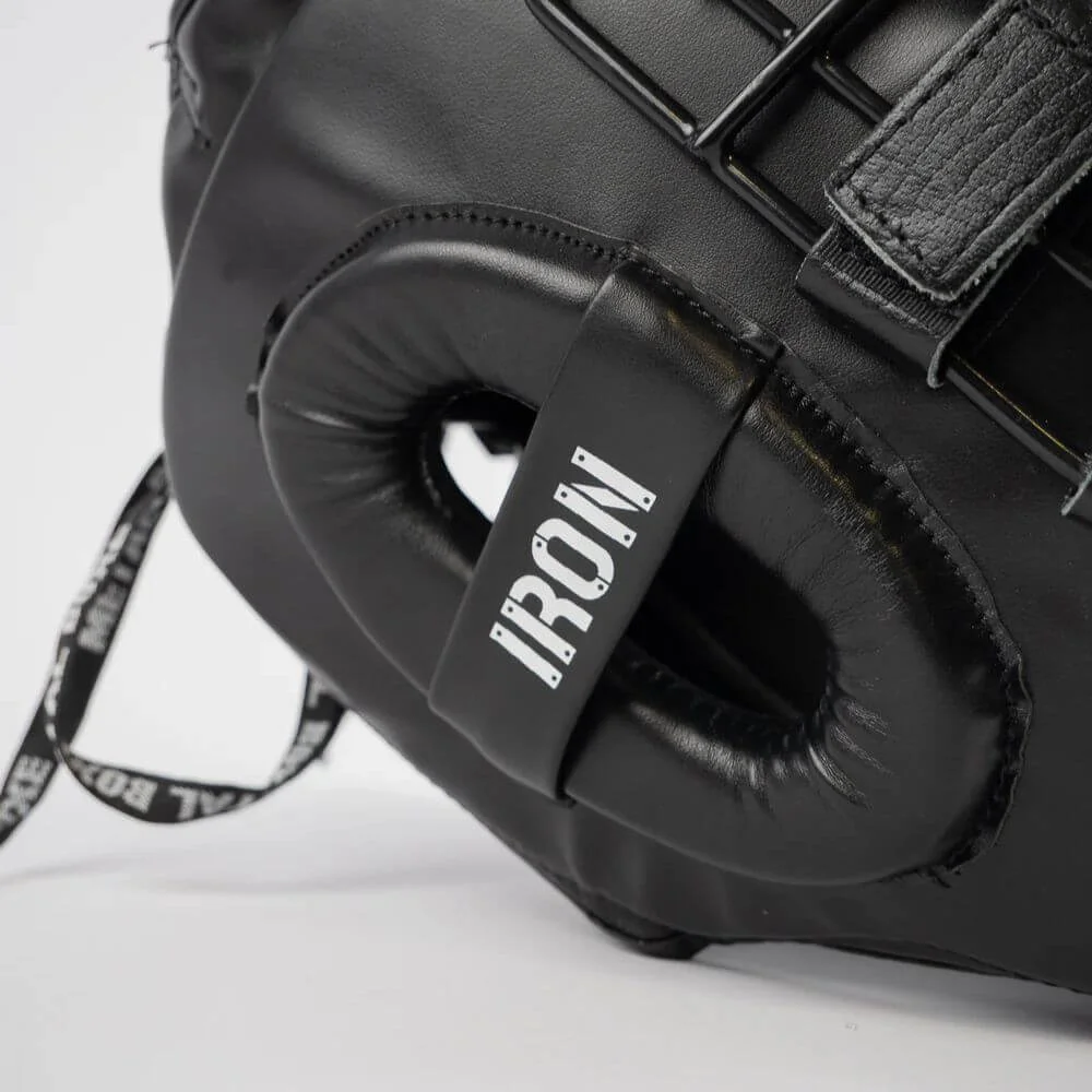 Casque de Combat à grille - Metal Boxe