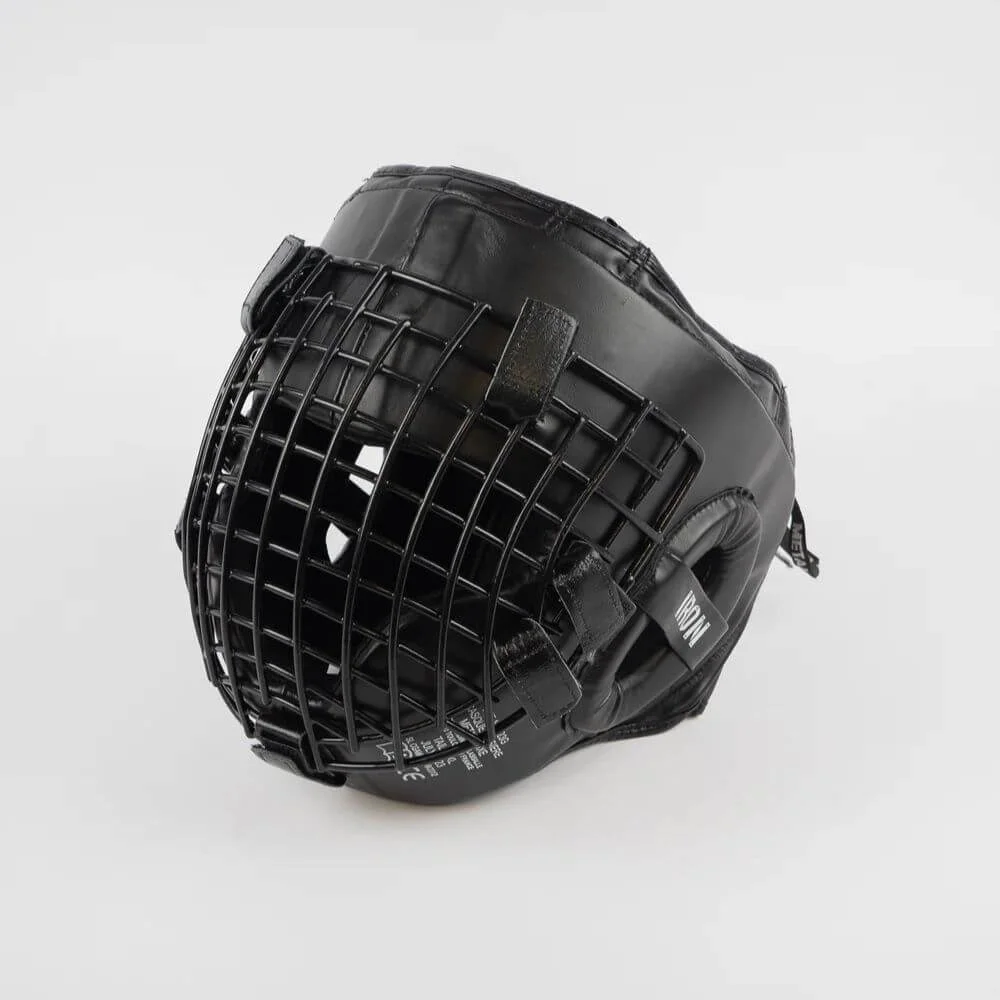Casque de Combat à grille - Metal Boxe