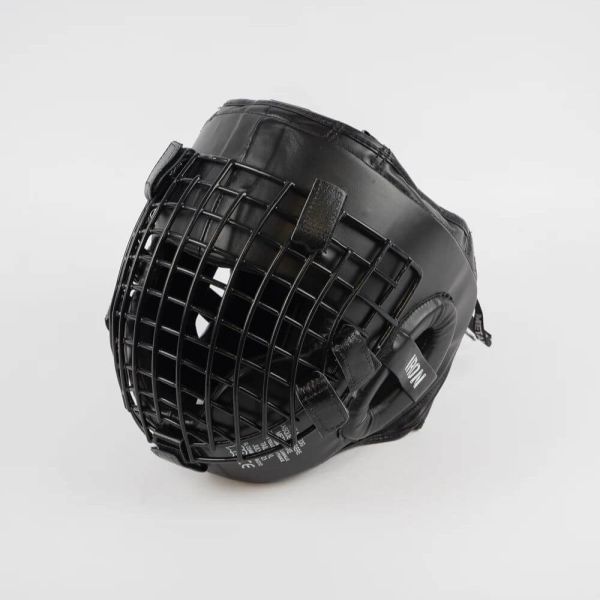Casque de Combat à grille - Metal Boxe