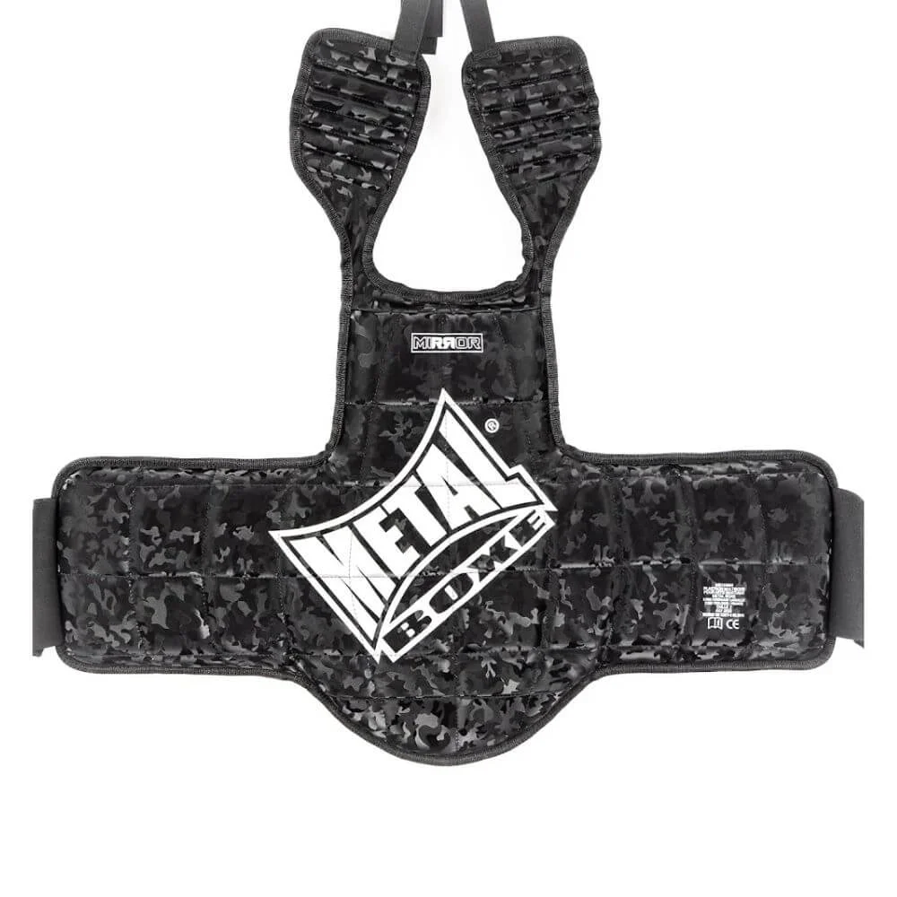 Protection Plastron Réversible Mirroir - Metal Boxe