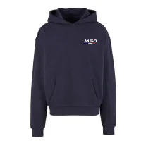 Sweat capuche 330 grammes bleu marine MSD