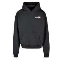 Sweat capuche 330 grammes noir MSD
