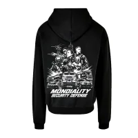Sweat capuche 330 grammes noir MSD