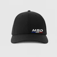 Casquette sport 5 pans personnalisé MSD 3 Bleu marine
