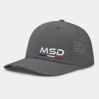 Casquette sport 5 pans personnalisé MSD 3 Grise