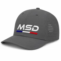 Casquette sport 5 pans personnalisé MSD 2 Grise