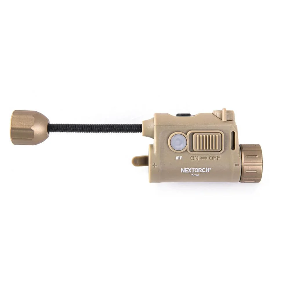 Lampe tactique rechargeable pour casque rStar - Nextorch