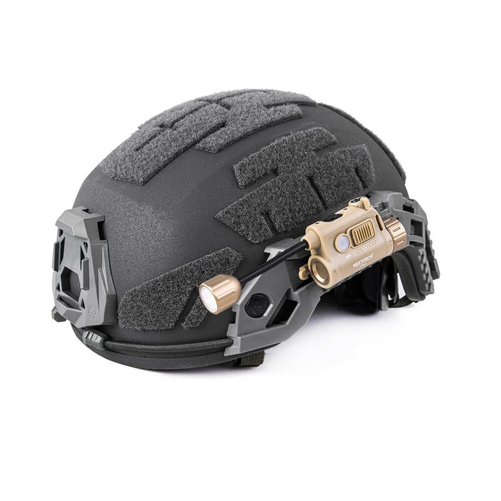 Lampe tactique rechargeable pour casque rStar - Nextorch