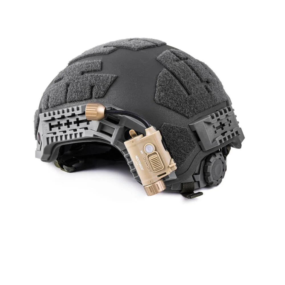 Lampe tactique rechargeable pour casque rStar - Nextorch