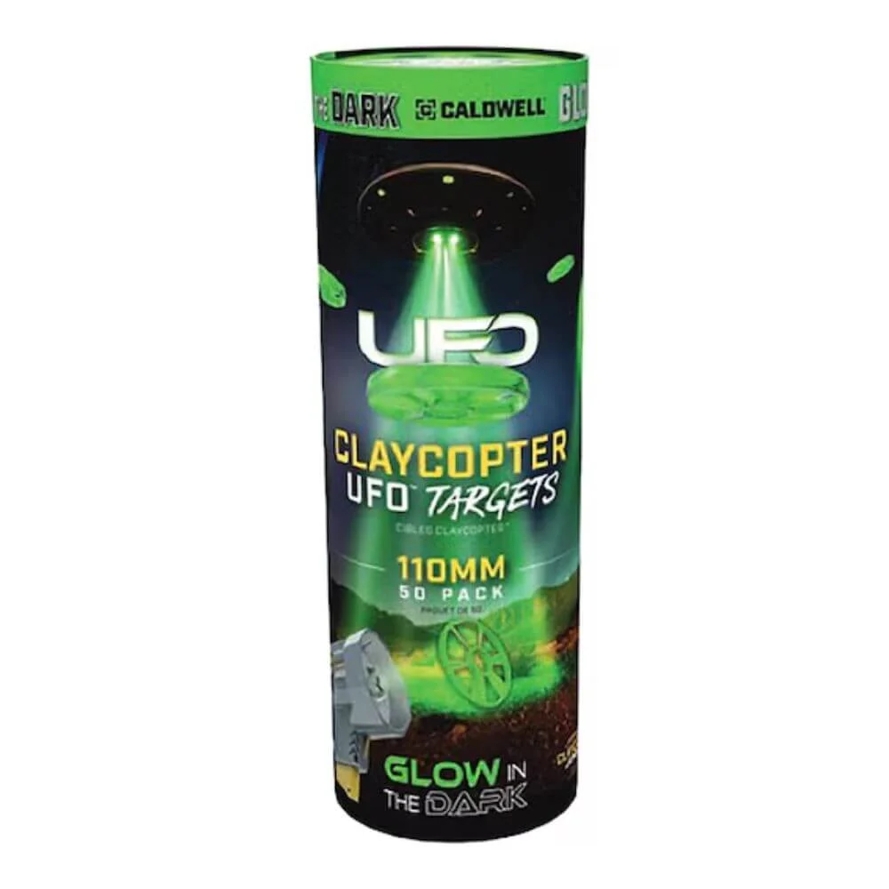 Pack de 200 disques lumineux ClayCopter UFO 110 mm - Caldwell