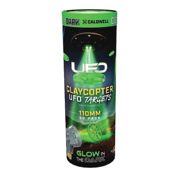 Pack de 200 disques lumineux ClayCopter UFO 110 mm - Caldwell