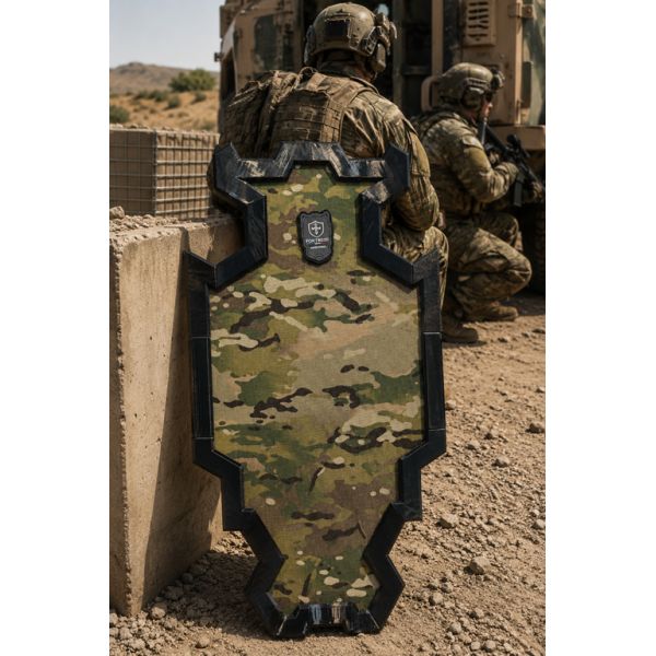 Bouclier Balistique d'Intervention individuel ou colonne d'Assaut Minotaure - Fortress