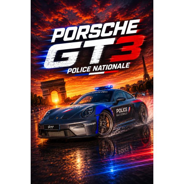Baptême Passager Porsche 911 GT3 (992.2) – Police Nationale