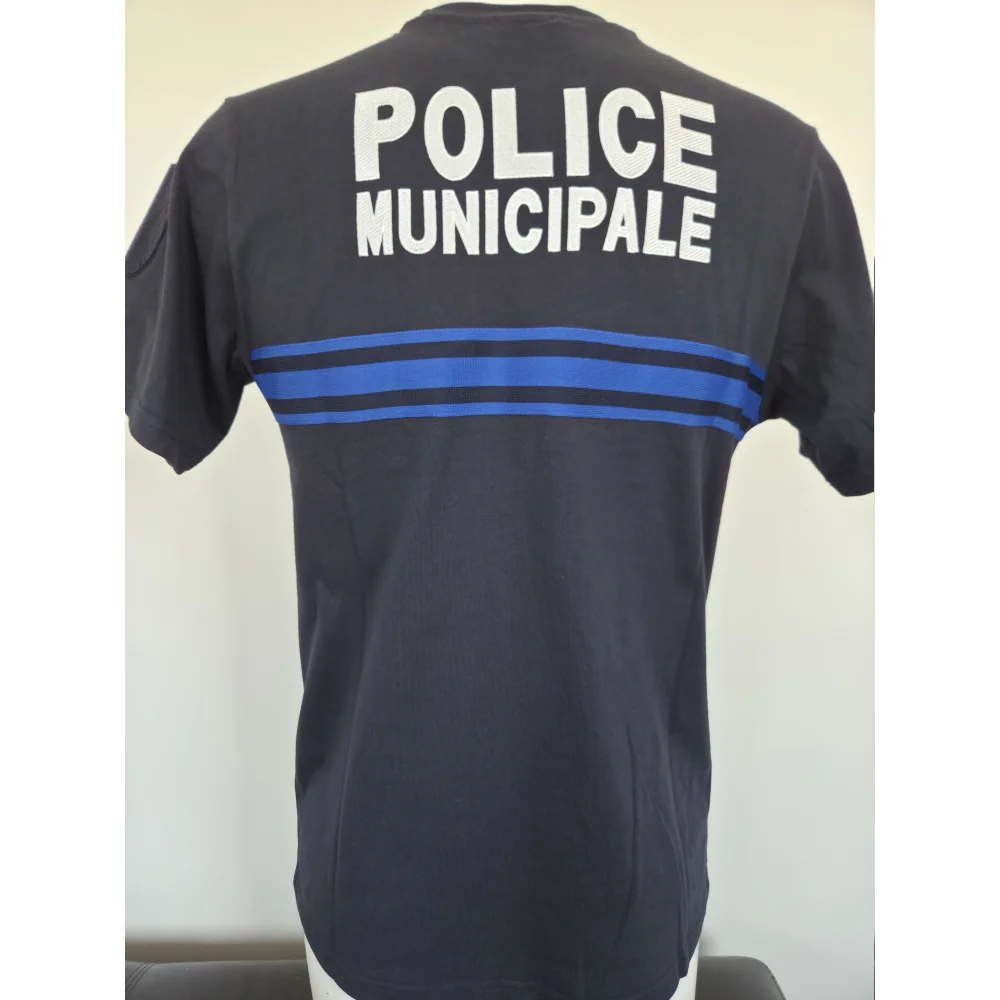 Tee-shirt 100% coton Police Municipale - ADN Tactical