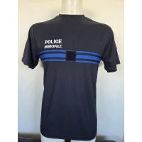 Tee-shirt respirant Cool Dry Police Municipale - ADN Tactical
