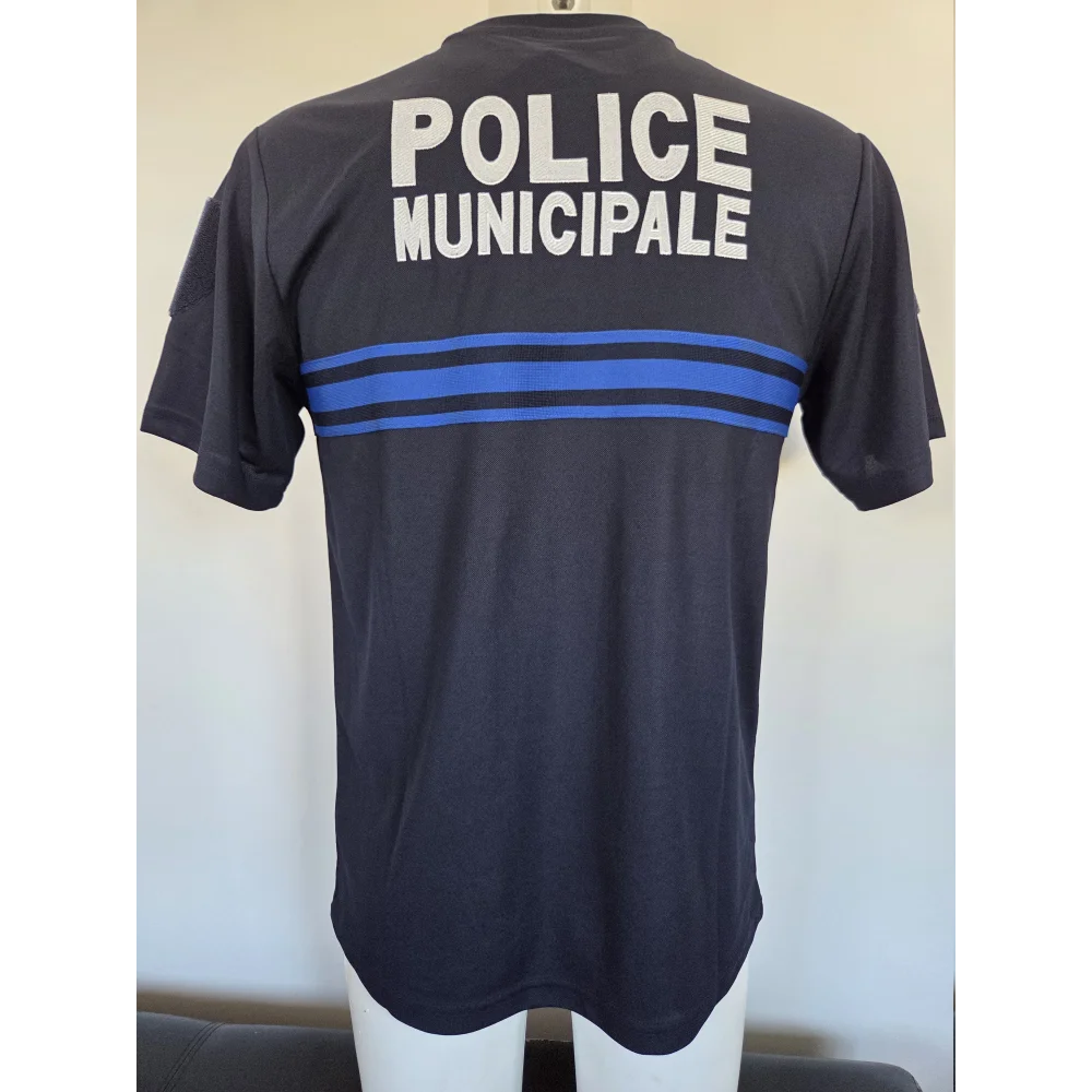 Tee-shirt respirant Cool Dry Police Municipale - ADN Tactical