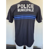 Tee-shirt respirant Cool Dry Police Municipale - ADN Tactical