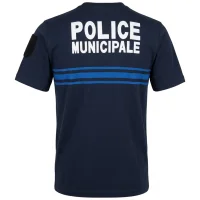 Tee-shirt 100% coton Police Municipale - ADN Tactical