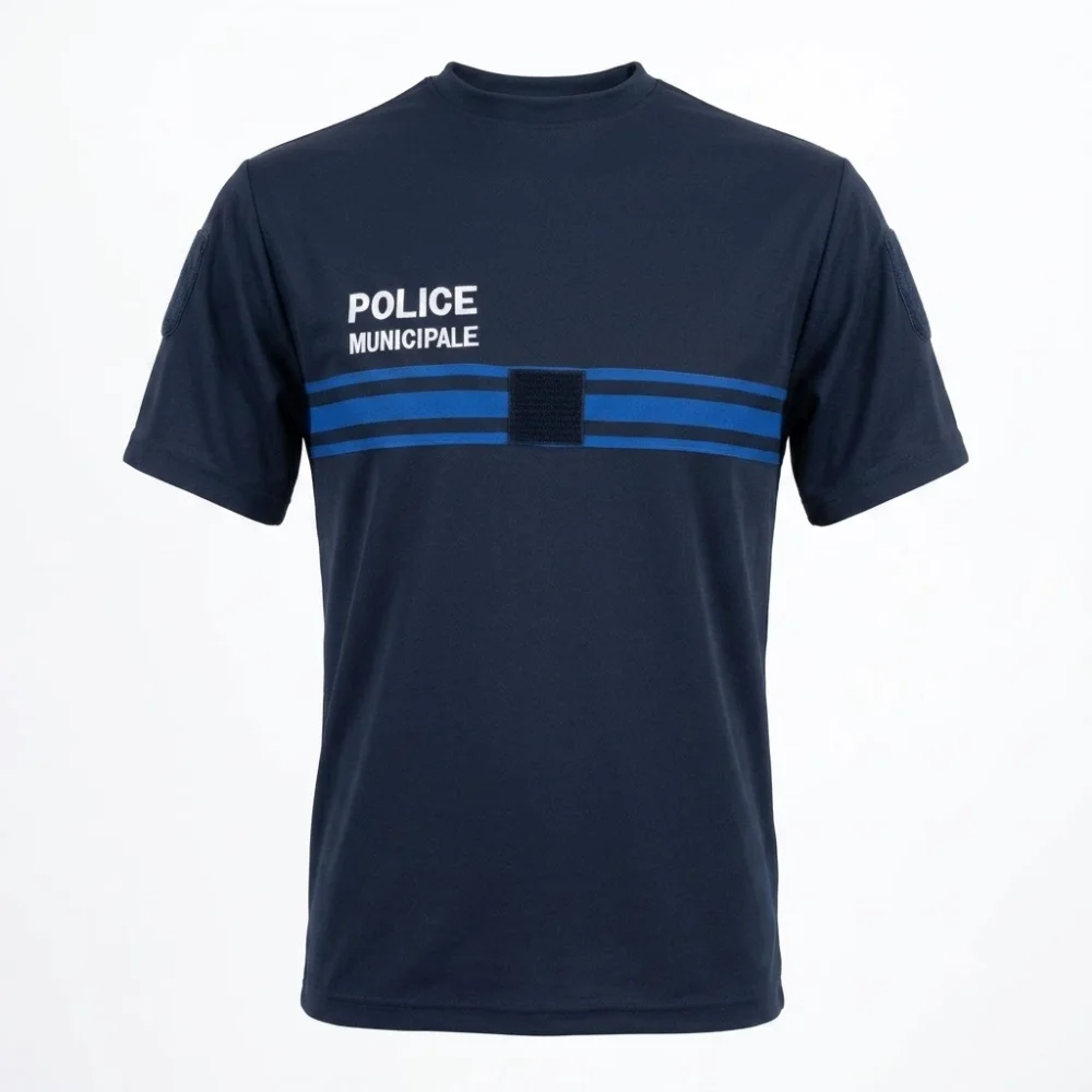 Tee-shirt respirant CoolDry Police Municipale - ADN Tactical
