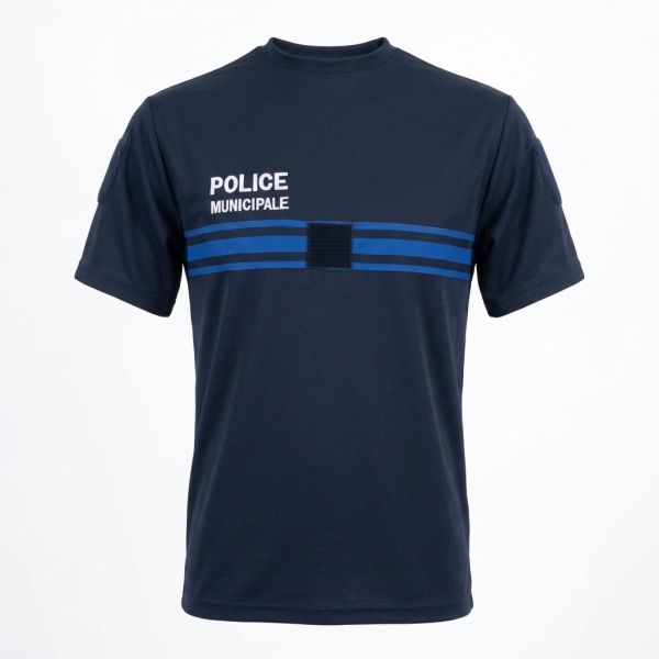 Tee-shirt respirant CoolDry Police Municipale - ADN Tactical