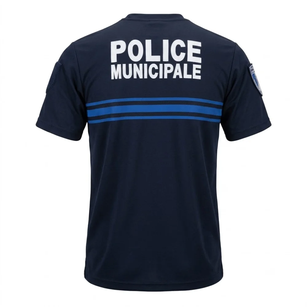 Tee-shirt respirant CoolDry Police Municipale - ADN Tactical