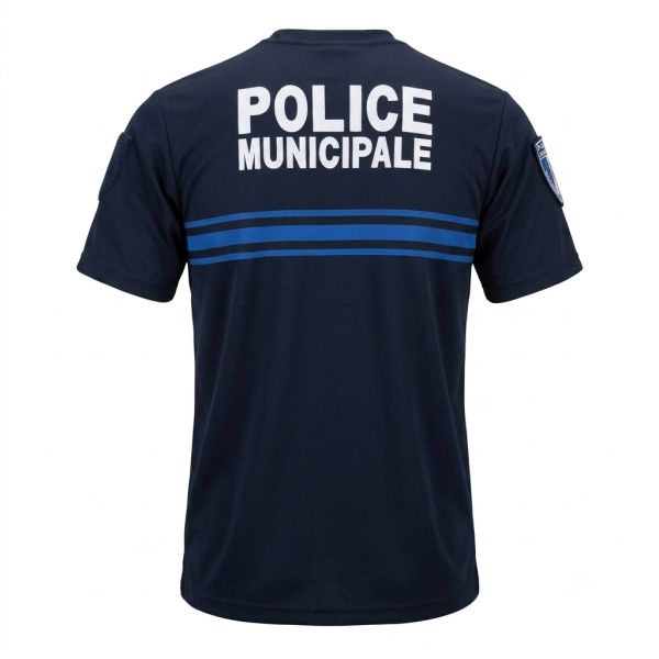 Tee-shirt respirant CoolDry Police Municipale - ADN Tactical
