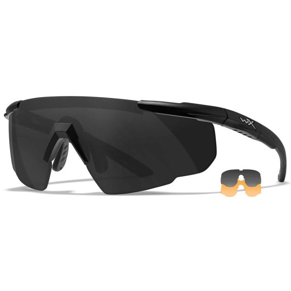 Kit lunettes Saber Advanced - noir - verres fumés - Wiley X