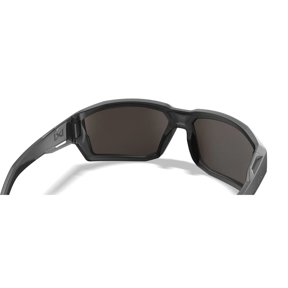 Lunettes Alpine Noires - Verres Polarisés Miroir vert - Wiley X