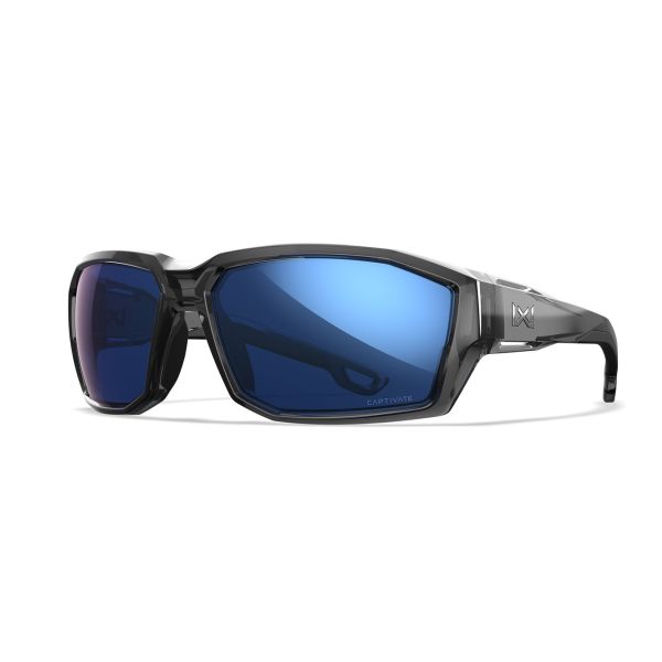 Lunettes Alpine Grises - Verres Polarisés Miroir bleu - Wiley X