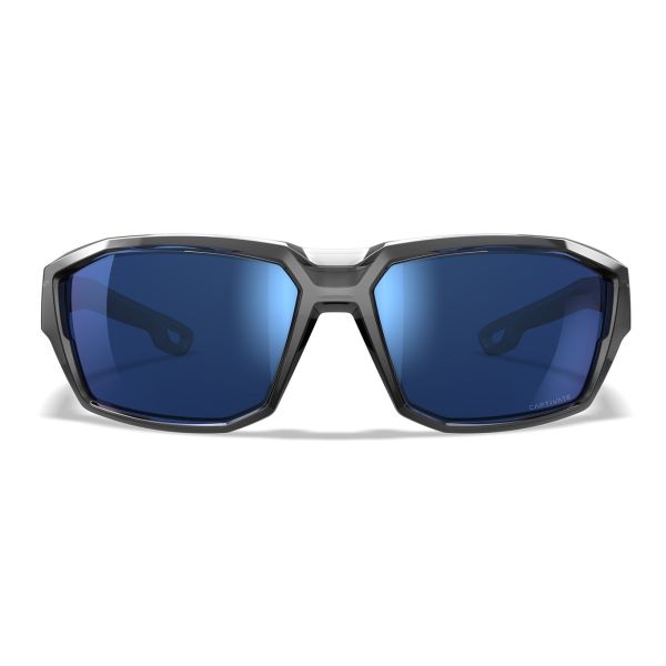 Lunettes Alpine Grises - Verres Polarisés Miroir bleu - Wiley X
