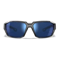 Lunettes Alpine Grises - Verres Polarisés Miroir bleu - Wiley X