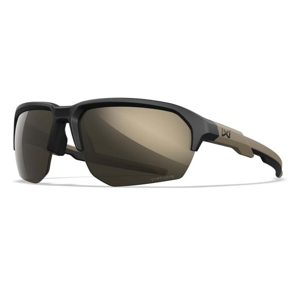 Lunettes JAKL Tan - Verres Miroir Tungstène - Wiley X