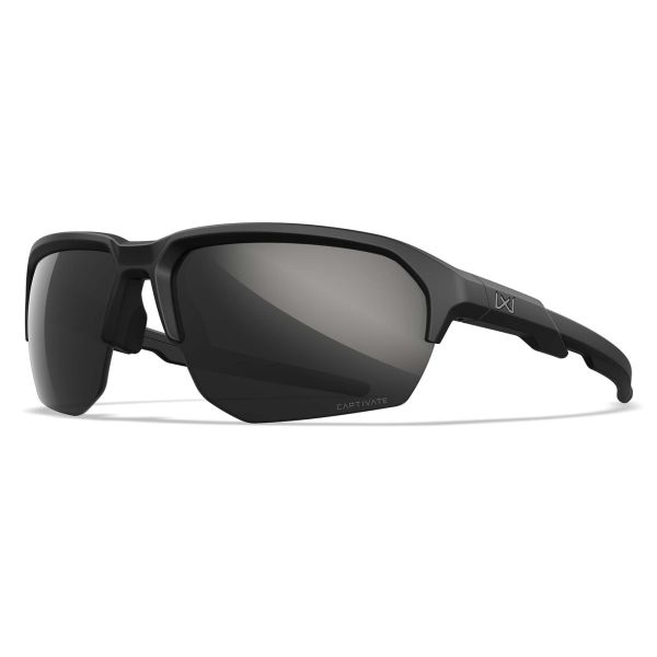 Lunettes JAKL Noires - Verres Polarisés Miroir Fumés - Wiley X